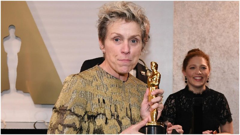 Best Actress laureate Frances McDormand attends the 90th Annual Academy Awards Governors Ball at the Hollywood & Highland Center on March 4, 2018, in Hollywood, California. (Photo credit ANGELA WEISS/AFP/Getty Images)