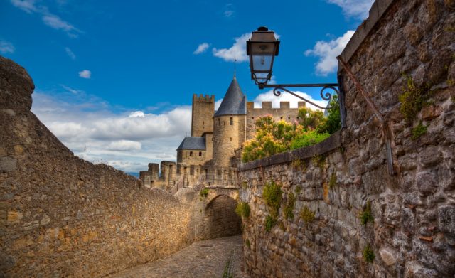 Old castle of Carcassonne