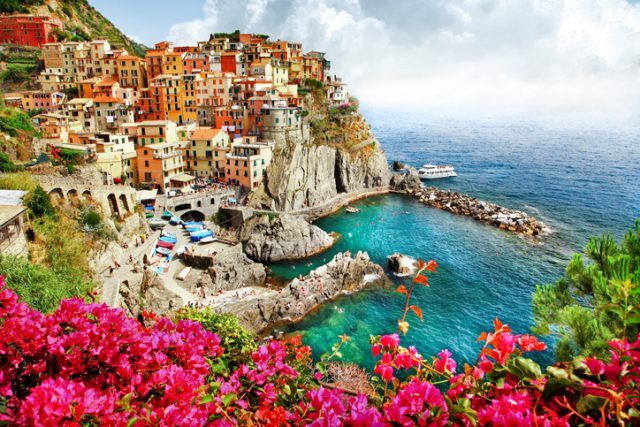 Famous “Cinque terre” in Liguria, Monarola