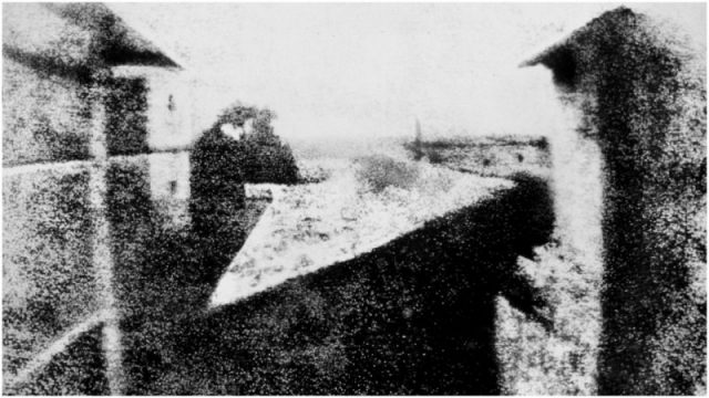 View from the Window at Le Gras, 1826–27 (manually enhanced version)