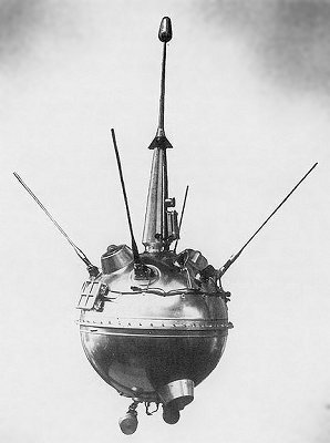 Luna 2 Soviet moon probe.