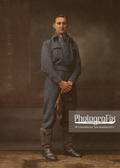 Tom Millar .Colorized by Tom Marshall