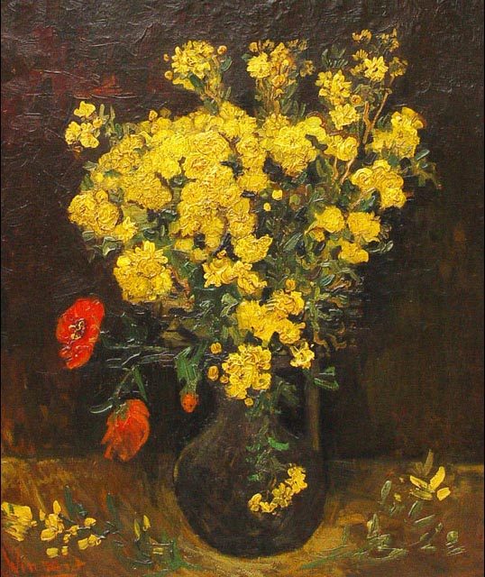 Poppy Flowers by Van Gogh,
