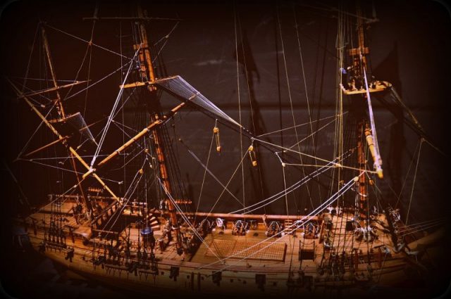 Model of the Whydah Galley Photo:jjsala CC BY 2.0