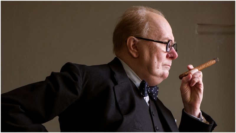 Gary Oldman stars as Winston Churchill in director Joe Wright's  "Darkest Hour" a Focus Features release. 
Credit:  Jack English / Focus Features 
