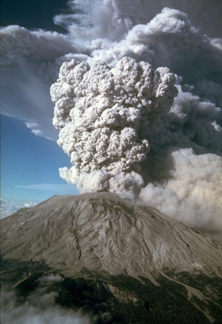 Eruption on July 22, 1980