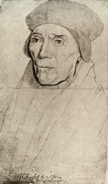 Illustration of Bishop John Fisher.