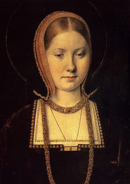 Portrait of Catherine of Aragon.