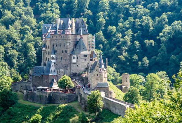 The historic castle Eltz in the Eifel, Germany