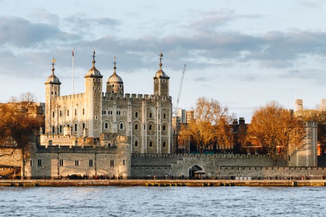 Tower of London at sunset, England, Famous Place, International Landmark