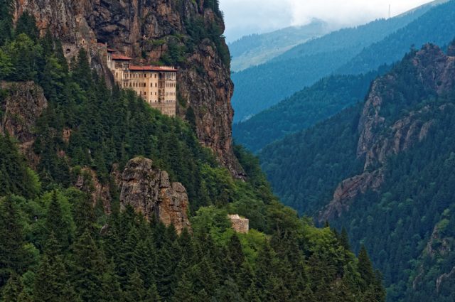 Sumela monastery near Trabzon, Turkey
