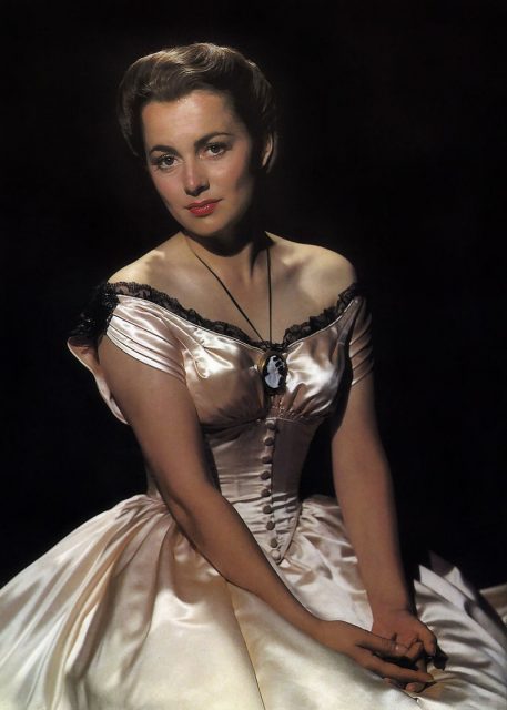 Olivia de Havilland publicity photo for “Santa Fe Trail,” 1940