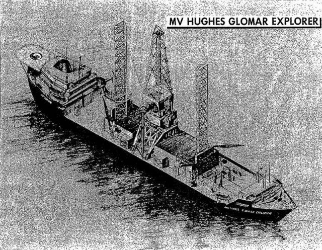 Released Files of the Project Azorian, MV Hughes Glomar Explorer.