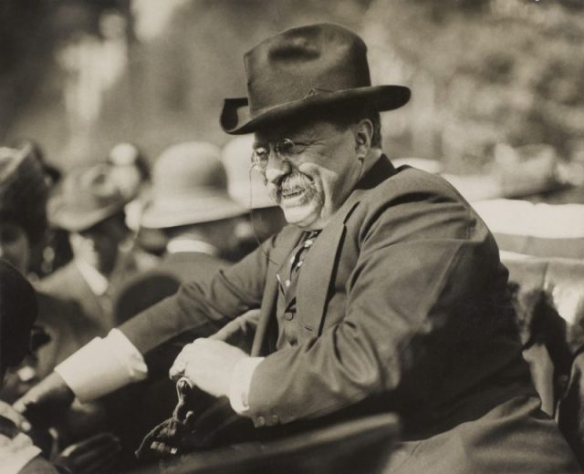 Roosevelt shortly after leaving office, October 1910