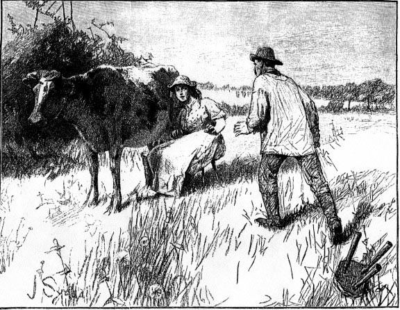 1891 illustration by Joseph Syddall for Tess of the d’Urbervilles.