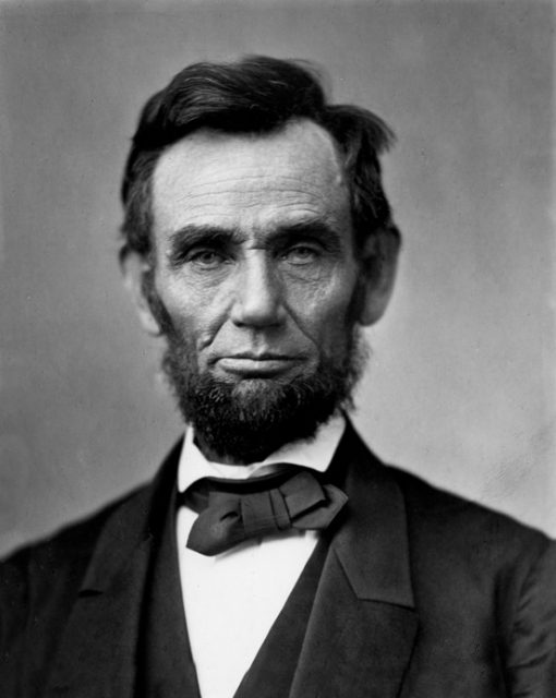 Abraham Lincoln.