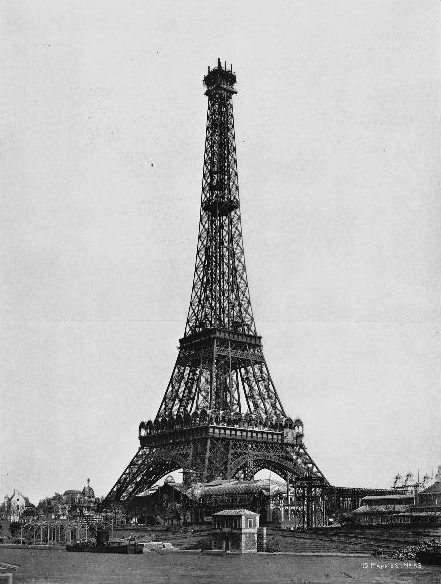 Eiffel Tower, 1889.