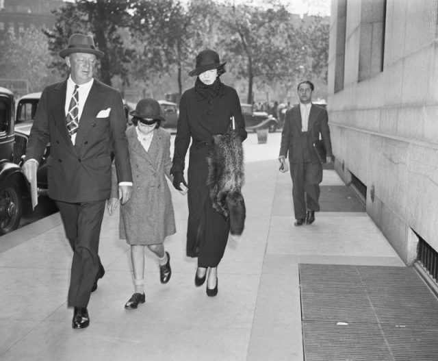 Gloria Vanderbilt in custody battle. Photo by Bettmann / Getty Images