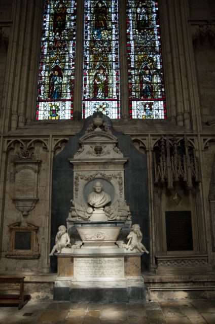 Inside of York Minster, the largest Gothic cathedral in Northern Europe