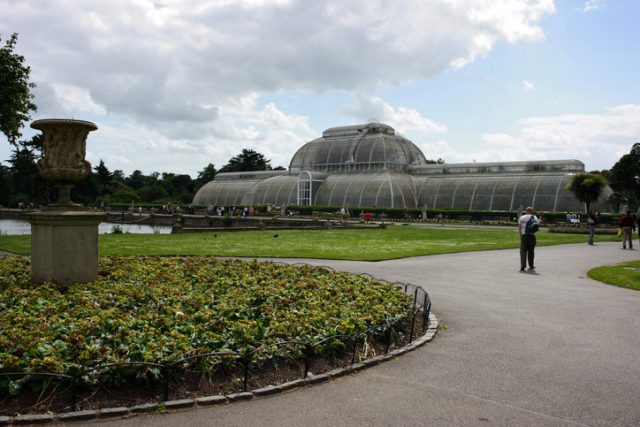 London, England – May 19 2007: Kew Gardens is a botanical garden in south-west London and houses the “largest and most diverse botanical and mycological collections in the world”.