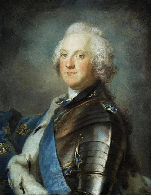 Portrait of Adolf Frederick, King of Sweden