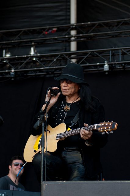 Sixto Rodriguez at Way Out West in Gothenburg, Sweden 2013 Photo by: Kim Metso – CC BY-SA 3.0