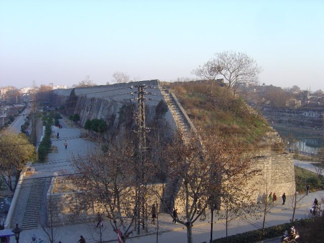 The Nanjing Ming city wall
