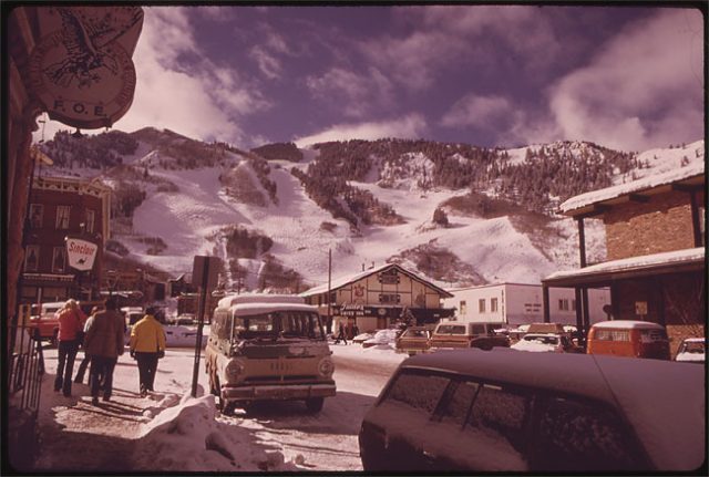 Aspen in the 1970s.