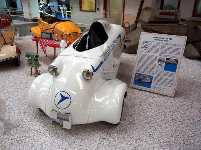FMR Messerschmitt KR 200 ‘Super’; this is reportedly the model that broke dozens of speed records back in its day as its manufacturers wanted to demonstrate the car’s durability and speed, Photo: Alf van Beem – Own work