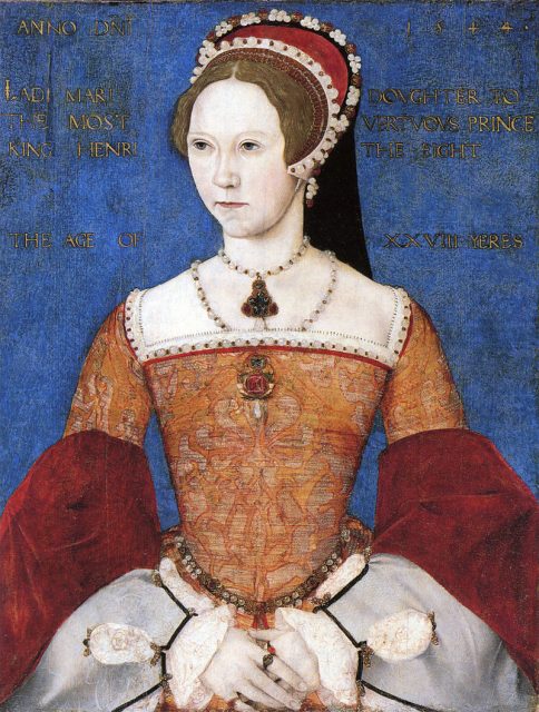 Queen Mary I in 1544