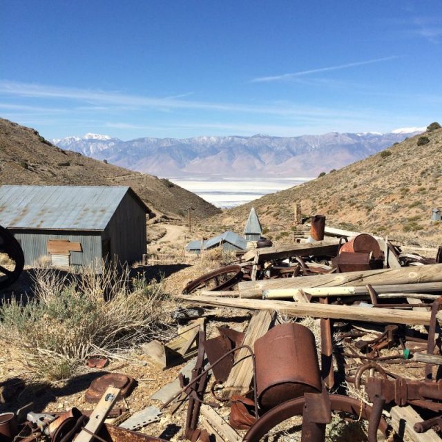 Cerro Gordo Ghost Town. Photo by Cynthinee CC By 2.0
