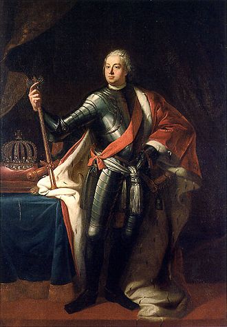Frederick William I, known as the Soldier King.