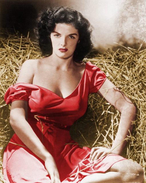 Jane Russell in “The Outlaw”/ Getty Images