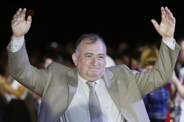 Retired finswimmer Shavarsh Karapetyan attends the opening ceremony of the 2nd International Motivational Film Festival ‘Bridge of Arts.’ Valery Matytsin/TASS (Photo by Valery MatytsinTASS via Getty Images)