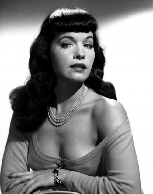 Pin-up model Bettie Page poses for a portrait c.1952. (Photo by Michael Ochs Archives/Getty Images)