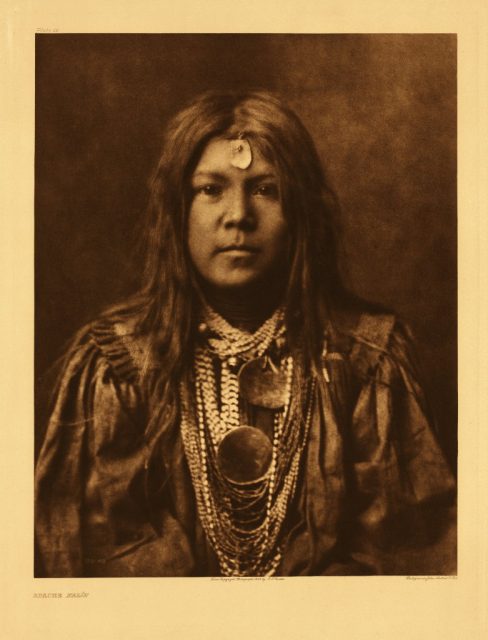 One more by Edward S. Curtis. This is a photo of Nalin, taken c. 1907.