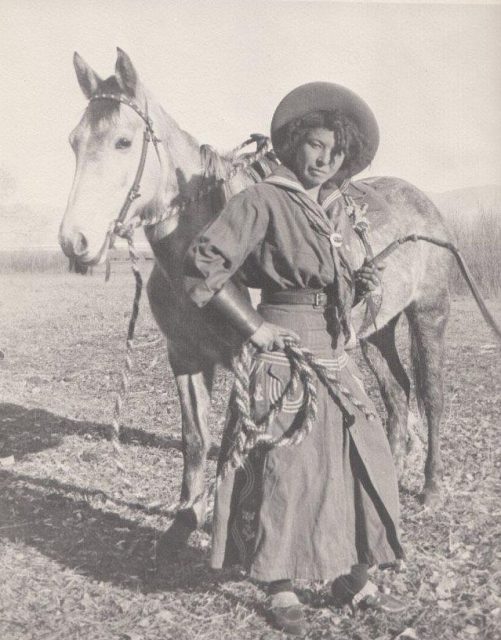 Looks dangerous, Nellie Brown, 1880s.