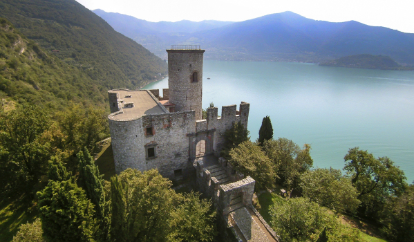 Six-bedroom castle in Monte Isola, Lombardy, Italy. Photo by Zoopla/ Lionard Srl
