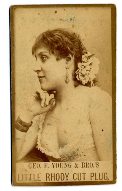 Unnamed actress. Photo by Dr. Charles H. McCaghy Collection