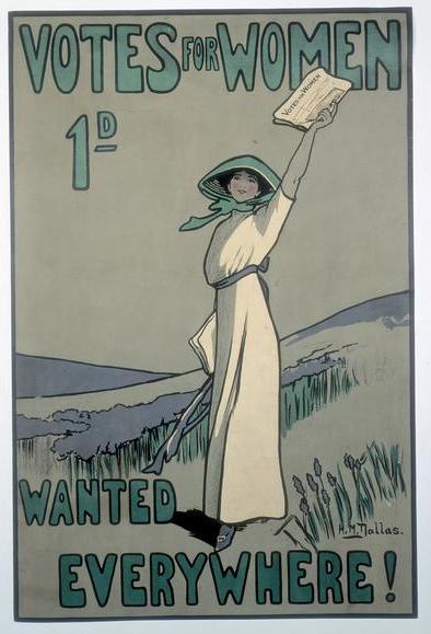 Votes for Women poster (1909)