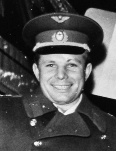 Russian cosmonaut Jurij Gagarin flew to Göteborg with SAS Metropolitan CV-440 during his visit to Sweden, 1964. *** Local Caption *** Pybl: SAS Nytt no 10/1964