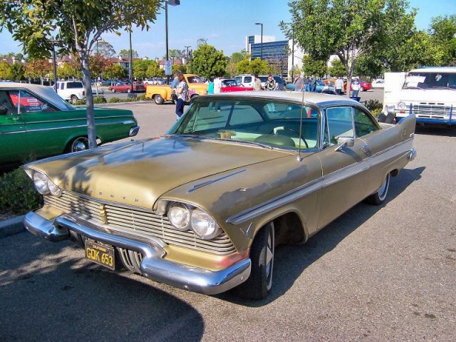 1957 Plymouth Belvedere. Photo by Morven CC By SA 3.0