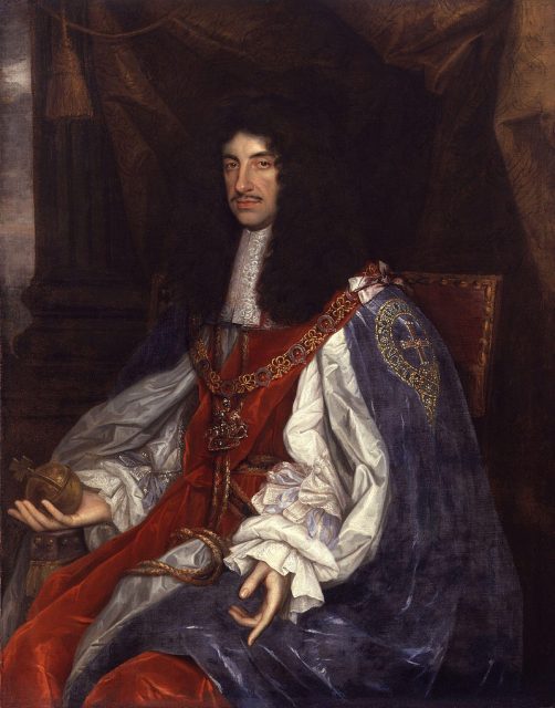 King Charles II (1630-1685).