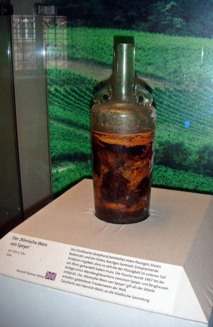 “The Roman wine from Speyer.” Photo by Altera levatur – CC BY SA 4.0