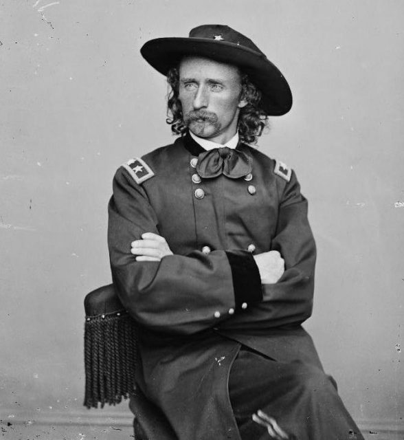 Brevet Major General George Armstrong Custer, United States Army, 1865.