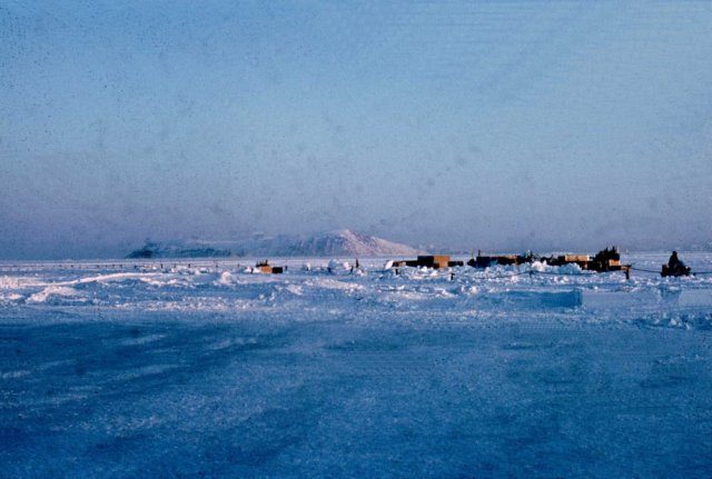 Camp Hunziker was set up at the accident site.