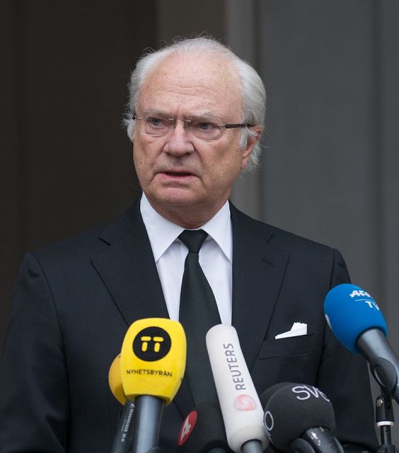 Carl XVI Gustaf of Sweden in 2017.