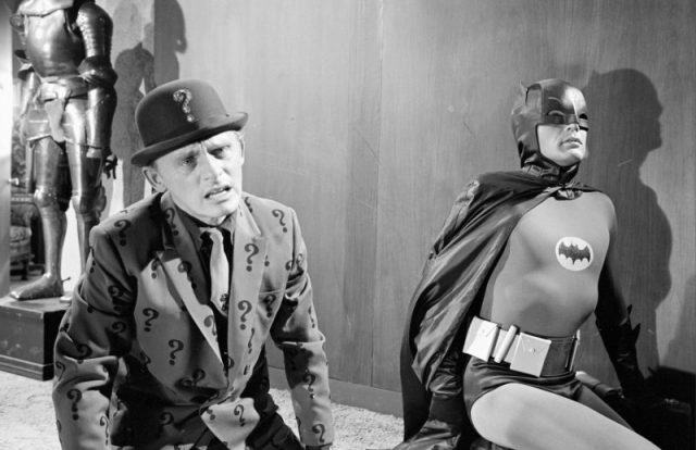 BATMAN – ‘Hi, Diddle Riddle/Smack in the Middle’ – Airdate January 12, 1966. (Photo by ABC Photo Archives/ABC via Getty Images)
