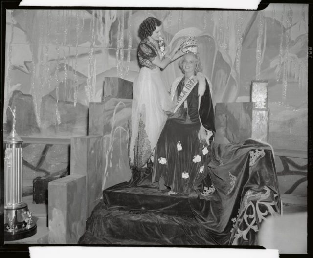 Miss America 1936 Crowning Miss America 1937. Photo by Bettmann /Getty Images