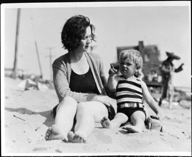 Marilyn and her mother.